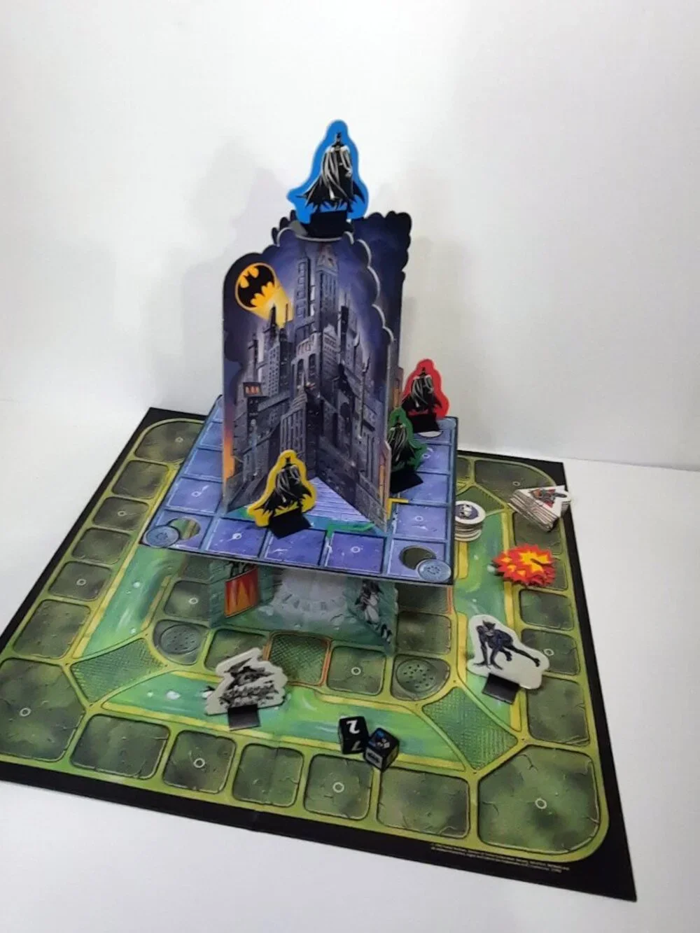 Batman Returns 3D Board Game COMPLETE Parker Brothers 1992 Tim Burton DC Comics